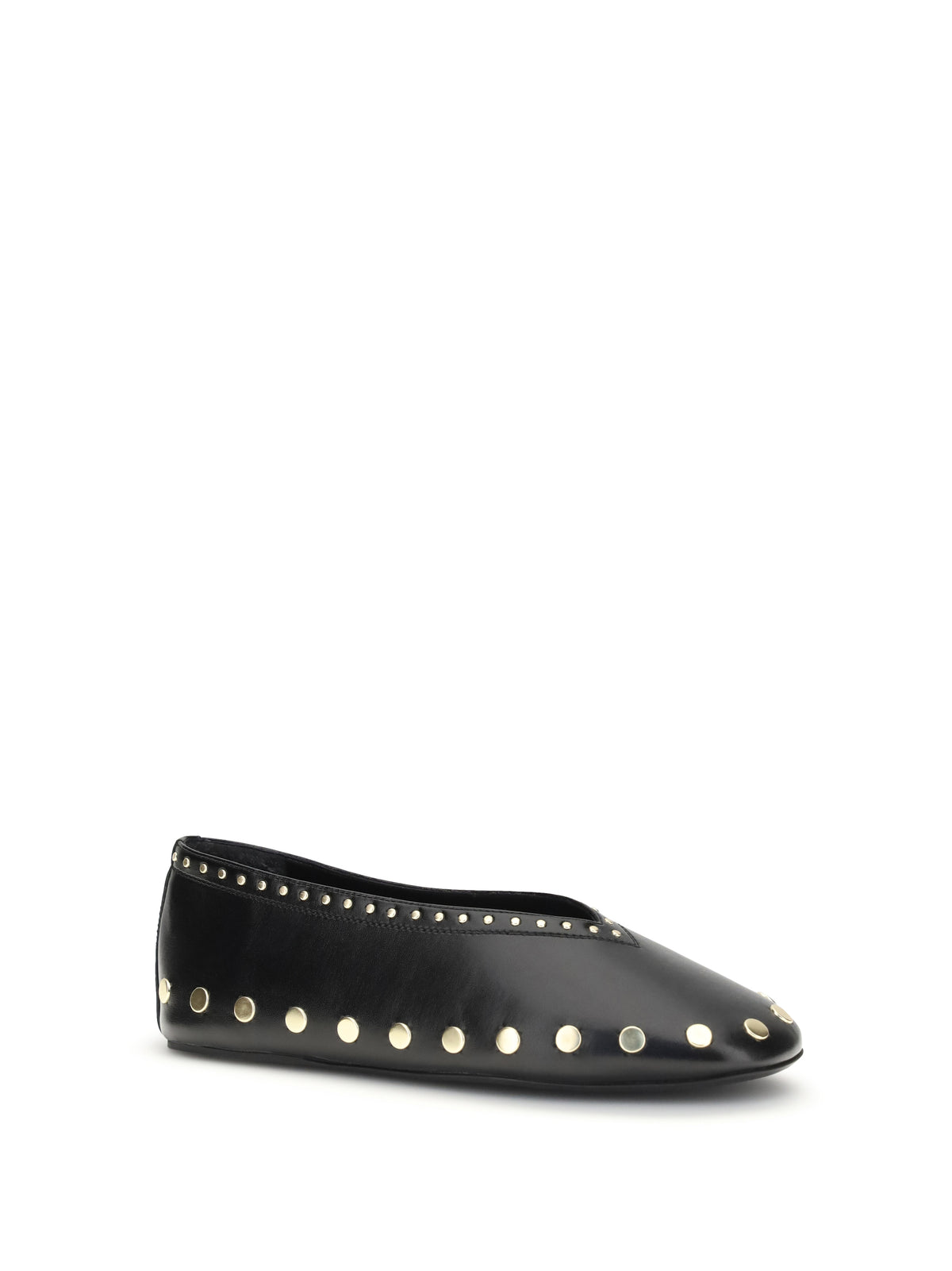 Ganni Jenny Ballerinas - Black
