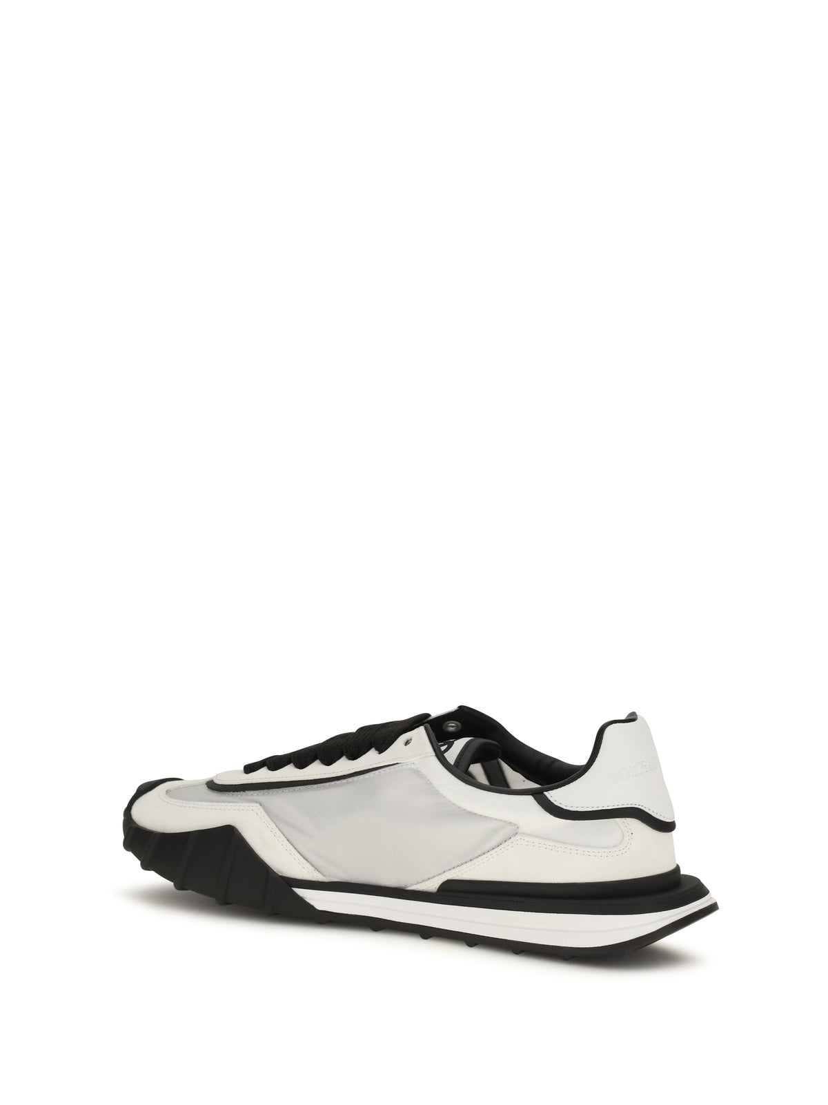 Dolce & Gabbana DG Logo leather Sneakers - White/White