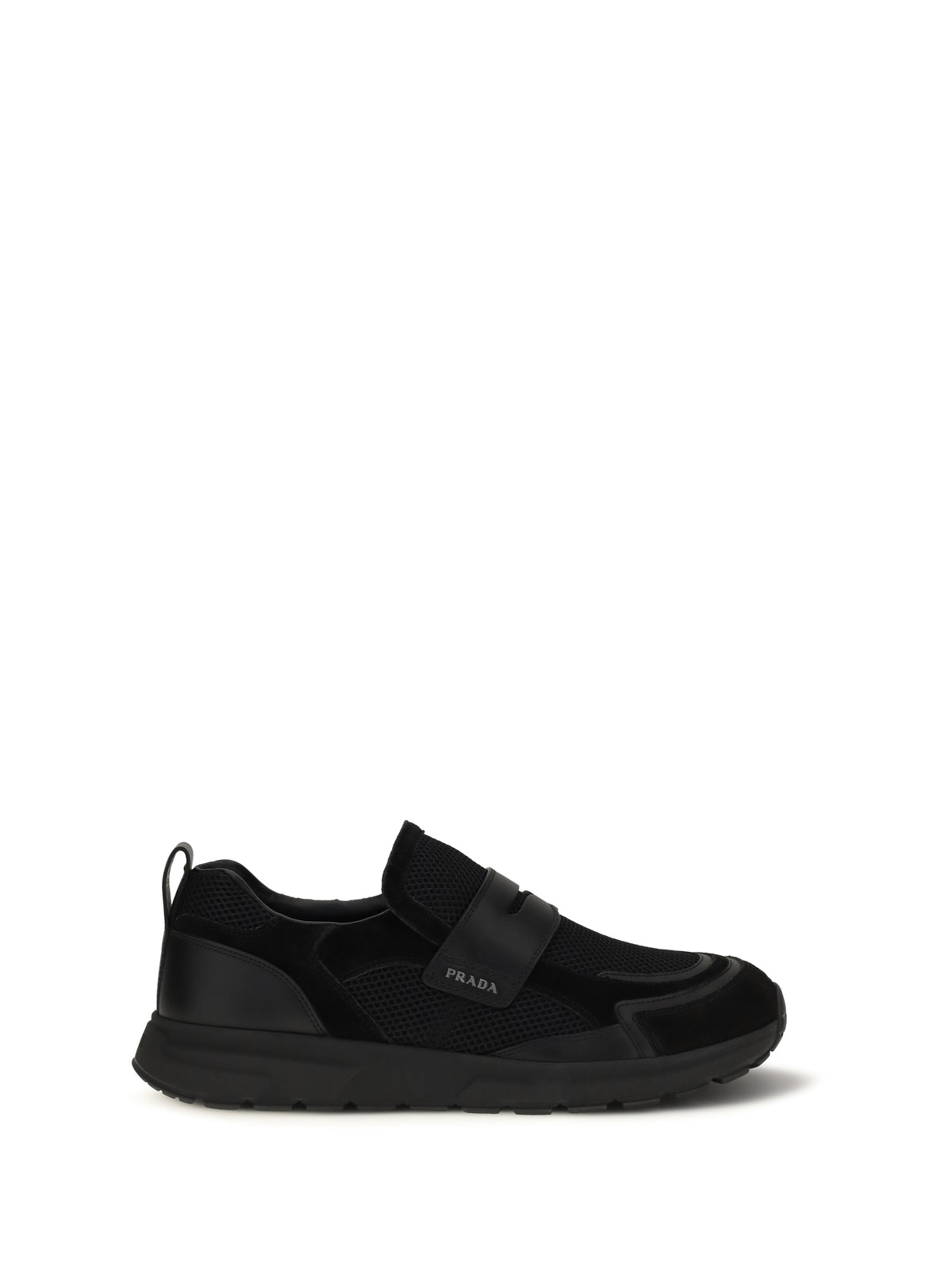 Prada Sport mesh Loafers - Black