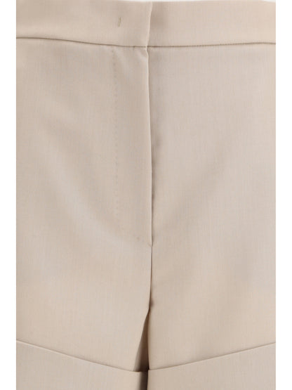MAX MARA Mohair and silk canvas Shorts