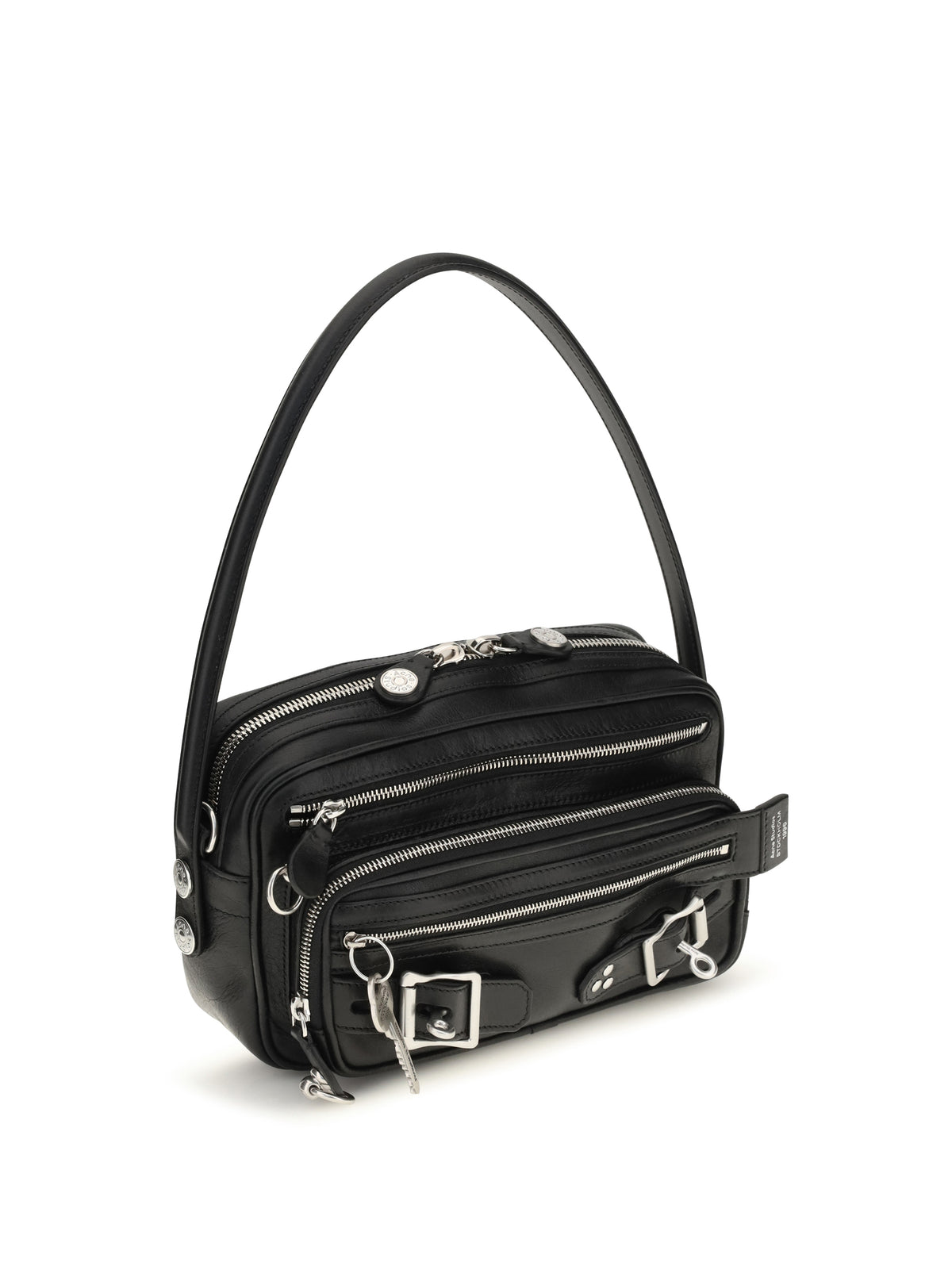 Acne Studios Camero Party Belts Shoulder Bag - Black