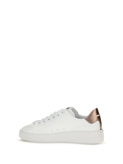 Golden Goose Pure Star Sneakers - White/Bronze