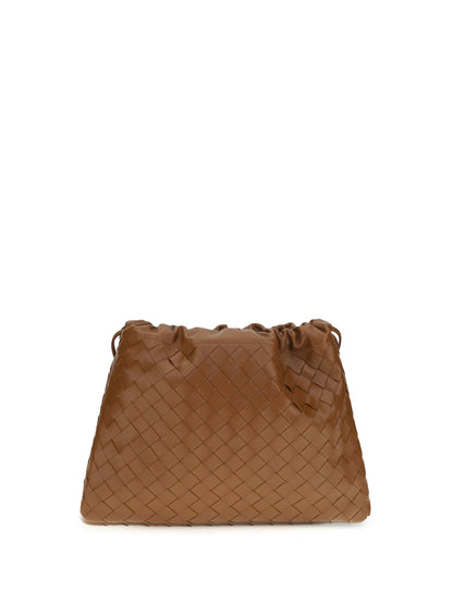 Bottega Veneta Medium Clutch Bag - Tannin-Gold