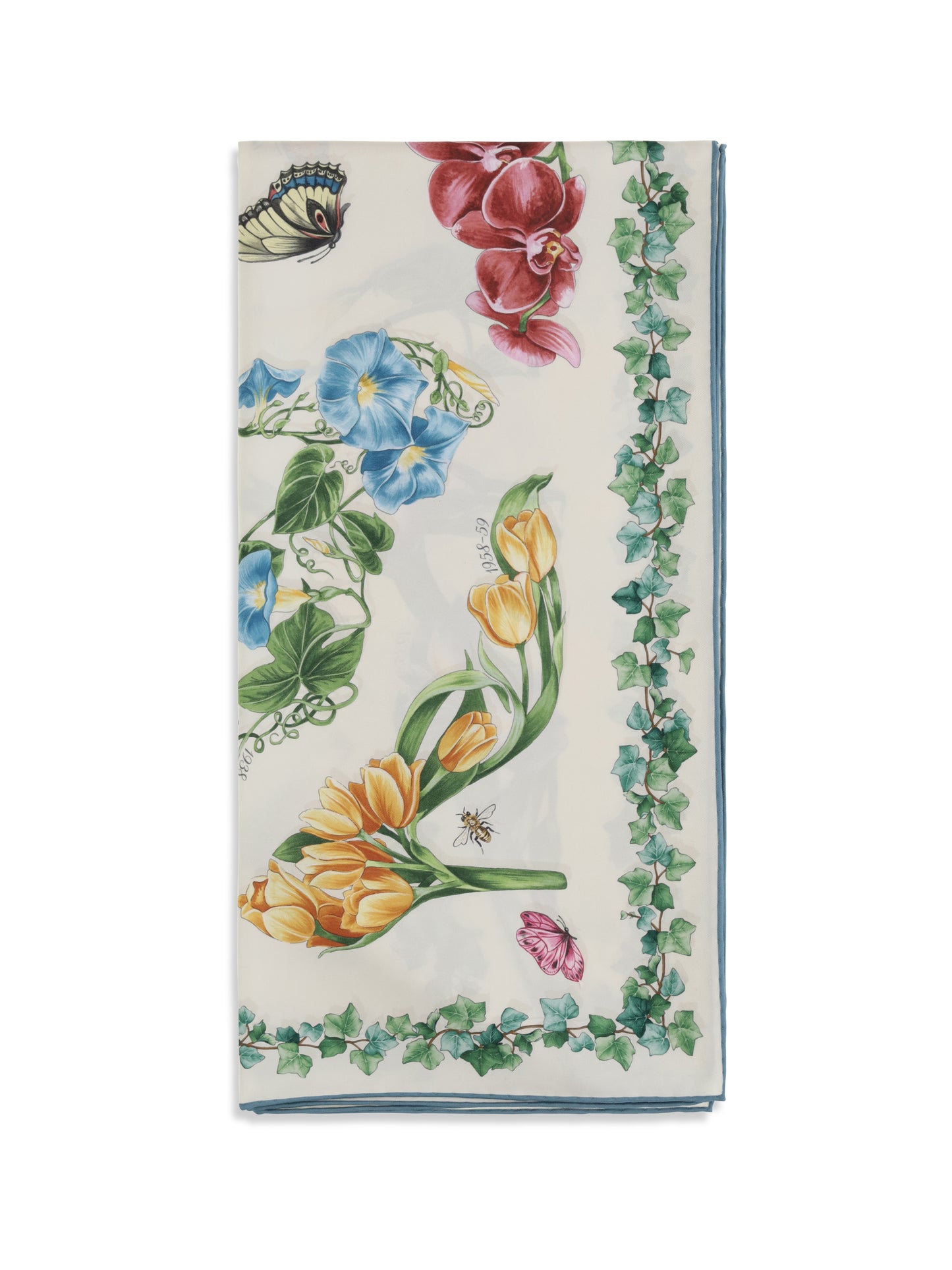 FERRAGAMO Eden print Silk Scarf
