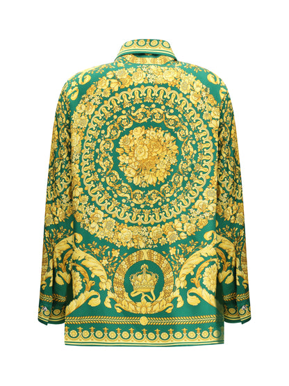 VERSACE Printed silk Shirt