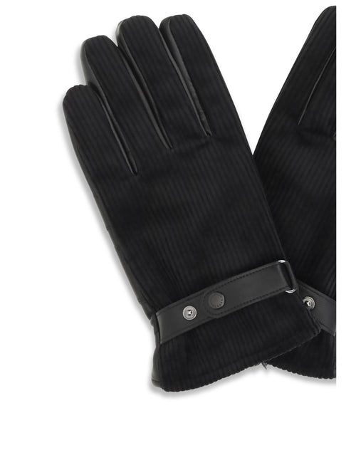 Barbour Nelson leather Gloves - Black
