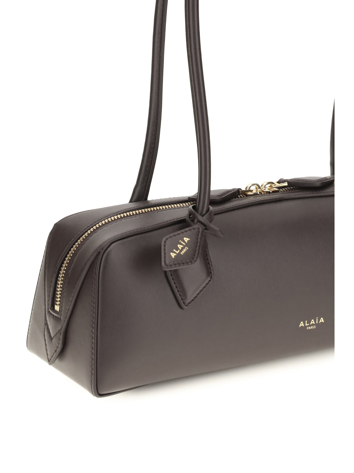Alaïa Small Le Teckel Shoulder Bag - Brun Fume