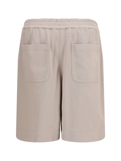 BRUNELLO CUCINELLI Cotton piqué Shorts