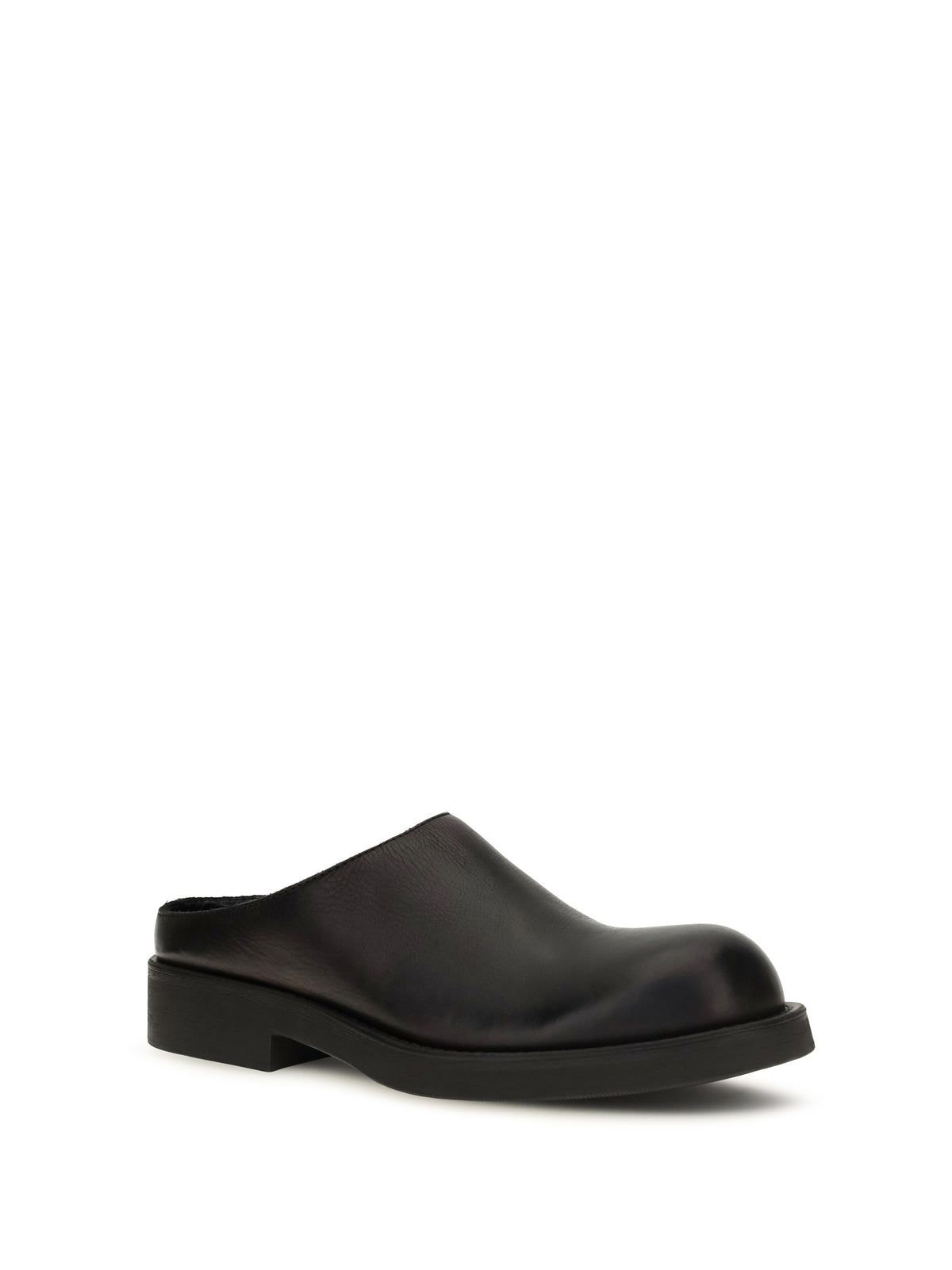 MM6 Maison Margiela Biker round toe Mules - Black