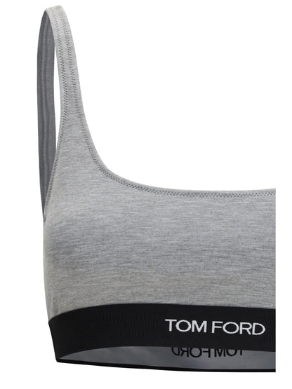 Tom Ford Sports Bra - Grey Melange