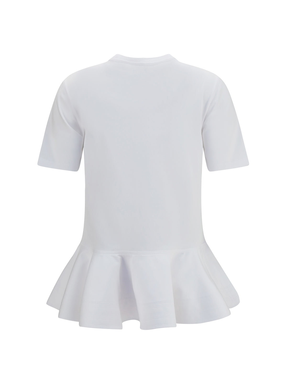 AlaïA Cotton jersey crinoline T-shirt - Blanc