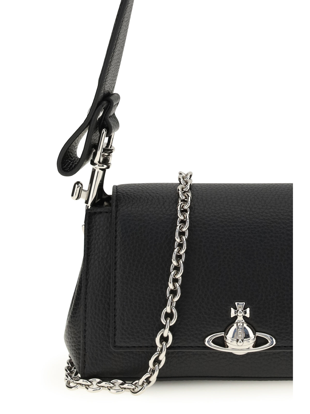Vivienne Westwood Orb Shoulder Bag - Black