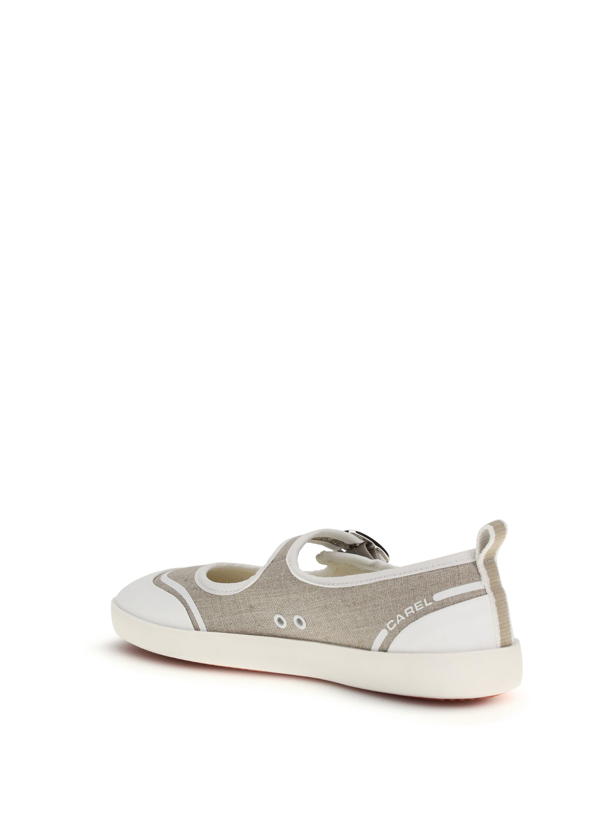 Carel Paris Canvas Sport Ballerinas - Beige