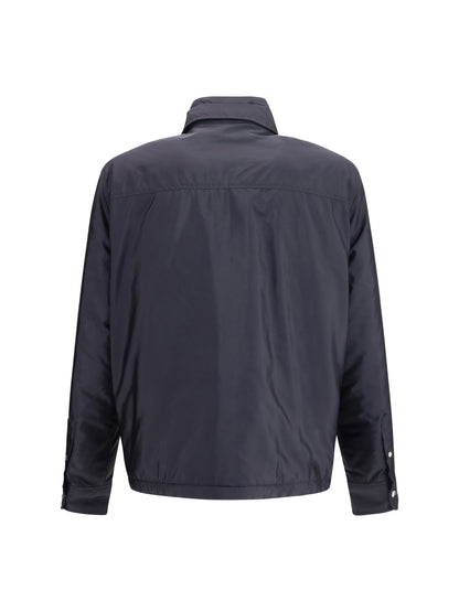 Moncler Meridelle Padded Shirt Jacket - Navy