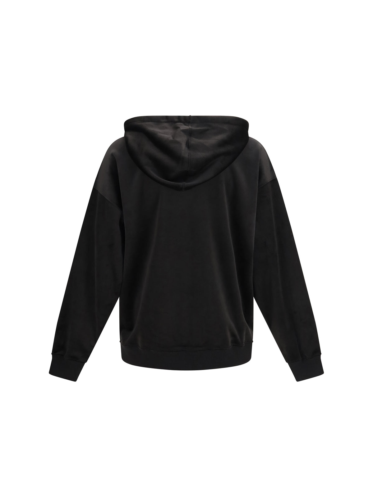 Y-3 corduroy Zip-Up Hoodie - Black