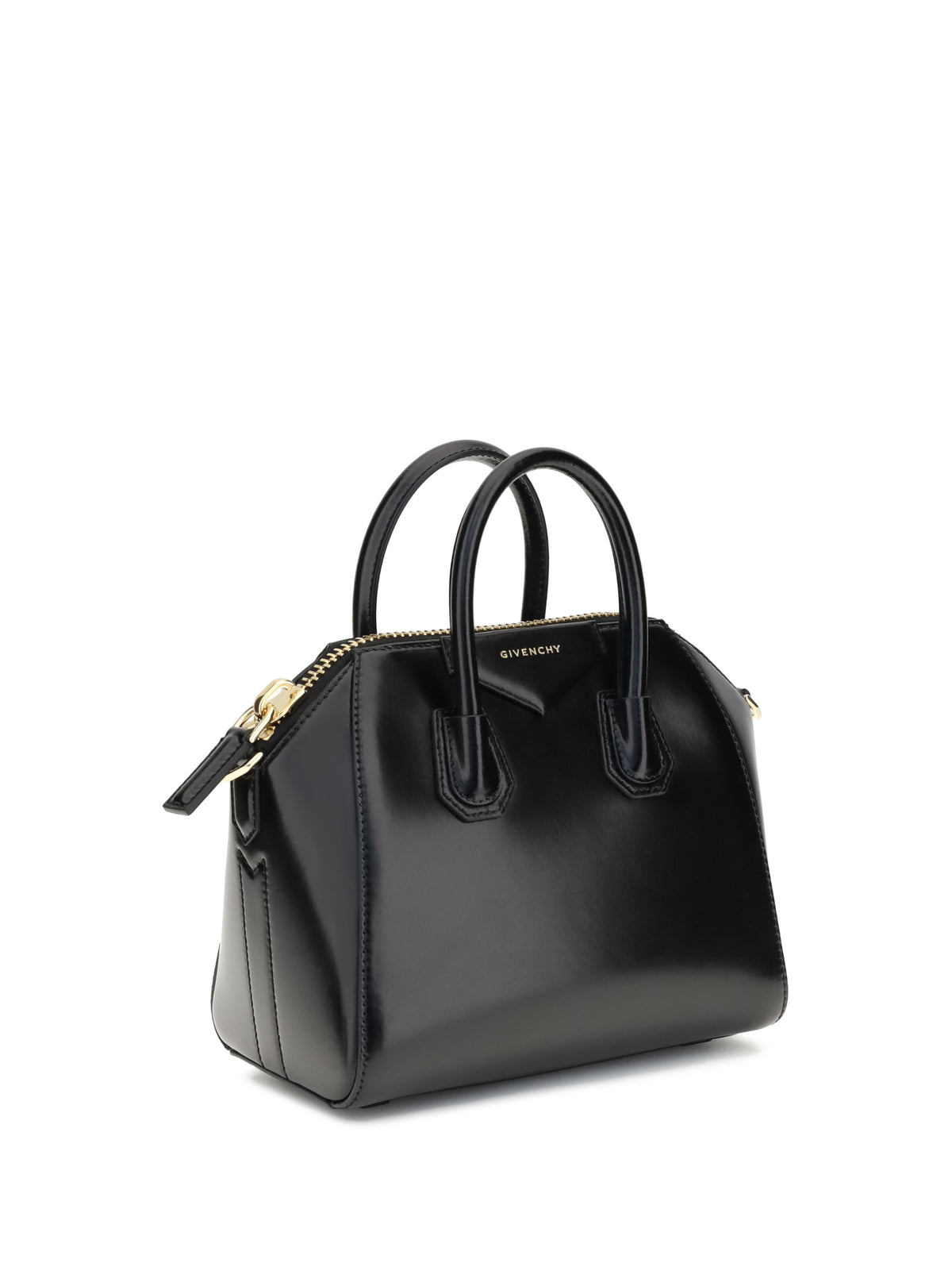 Givenchy Antigona leather mini Handbag - Black