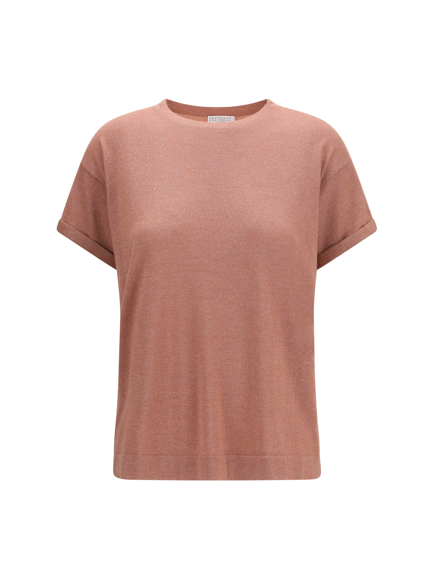 BRUNELLO CUCINELLI Cashmere glitter T-shirt