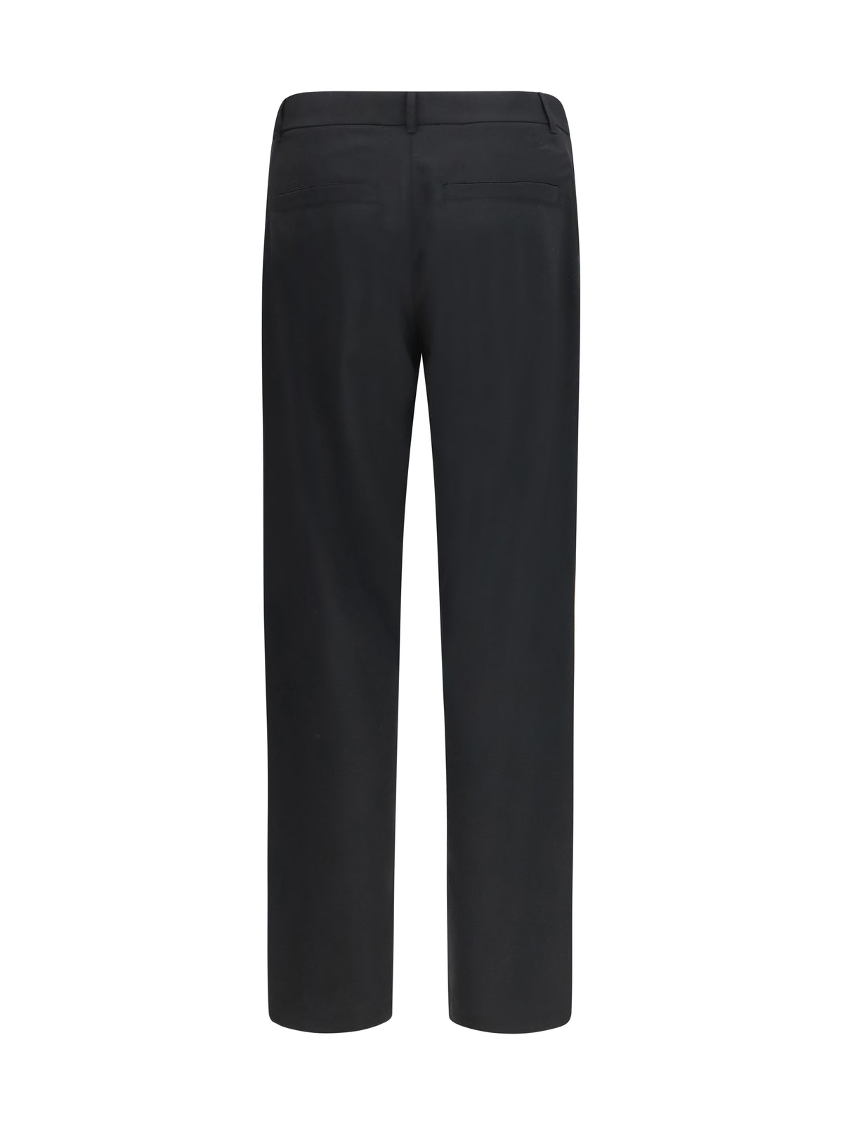 Laminar Wool-blend straight-leg Pants - Black