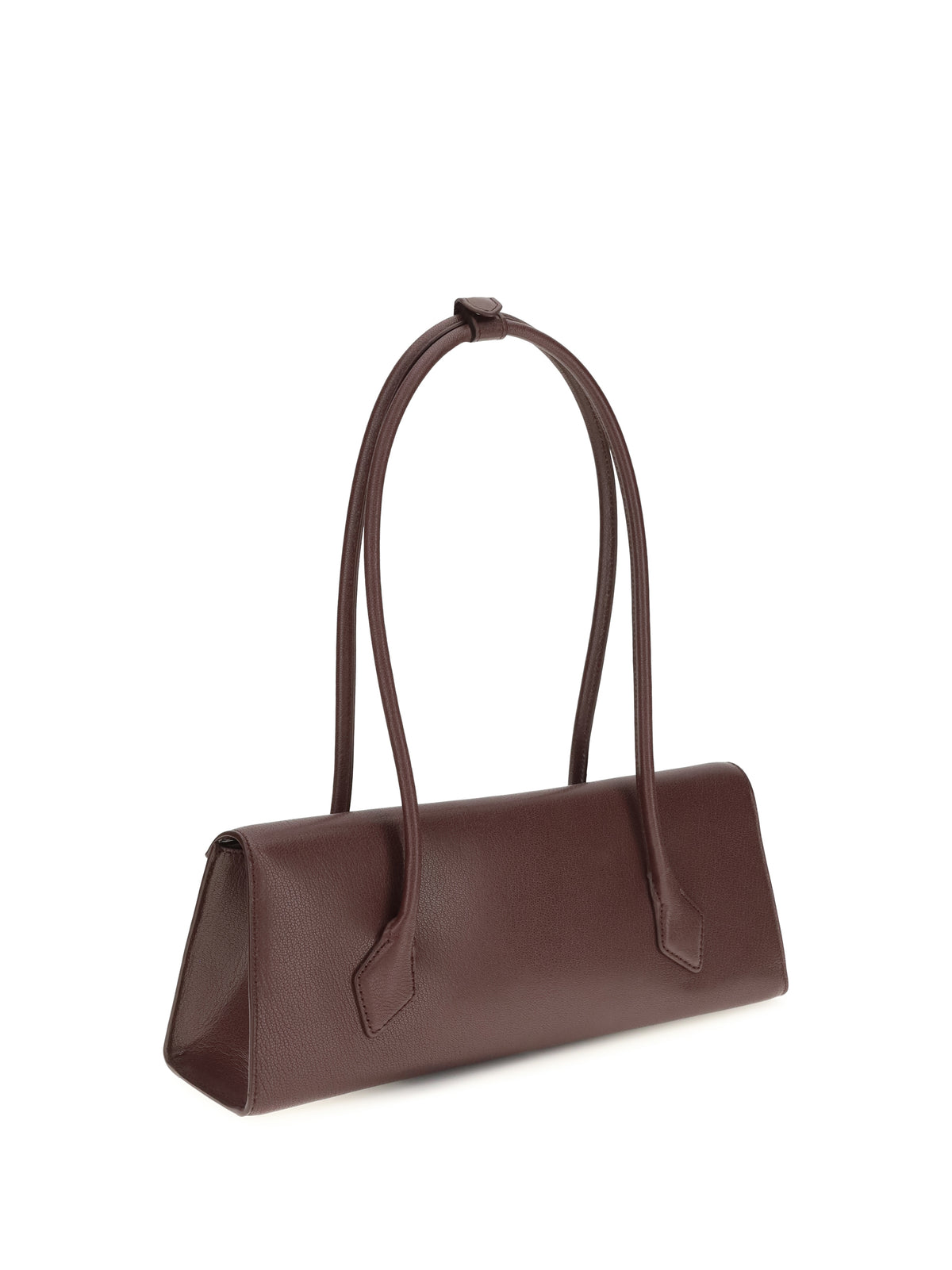 Alaïa Medium Le Teckel Flap Shoulder Bag - Rouge Grenat