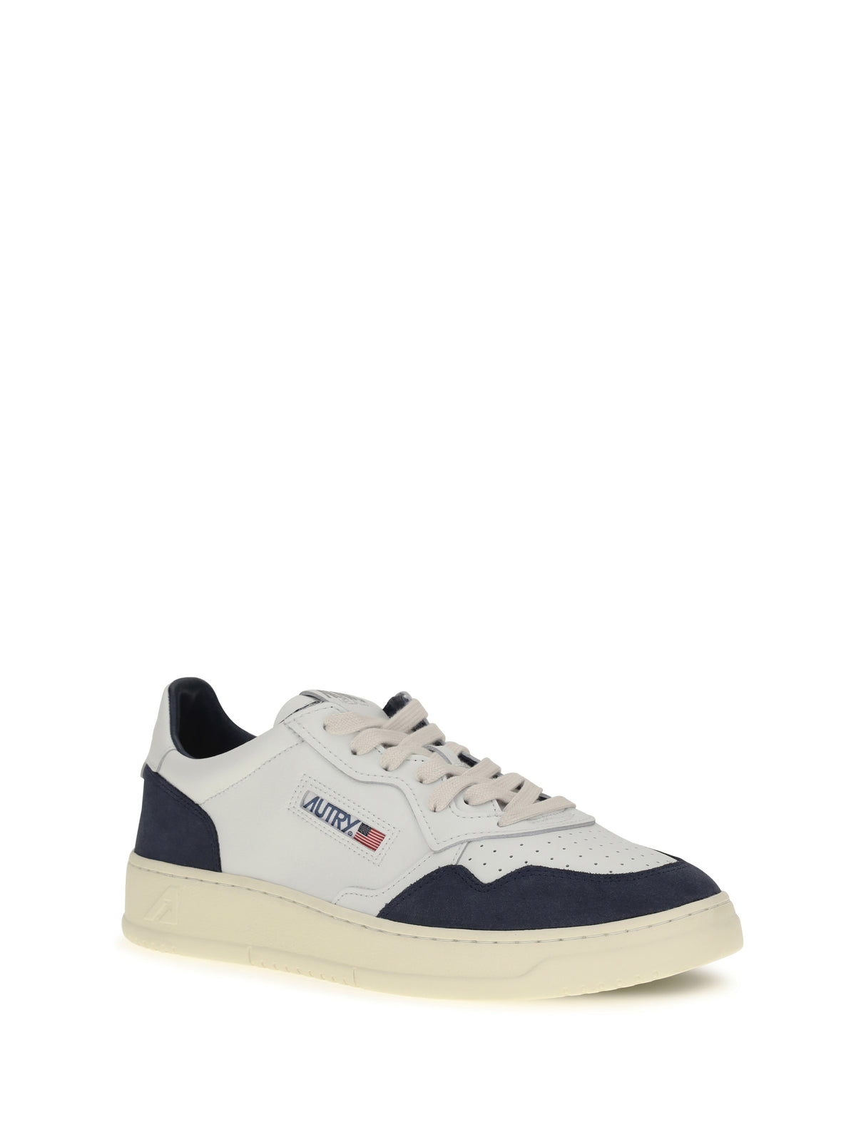 Autry Medalist Low Sneakers - Wht/Denim