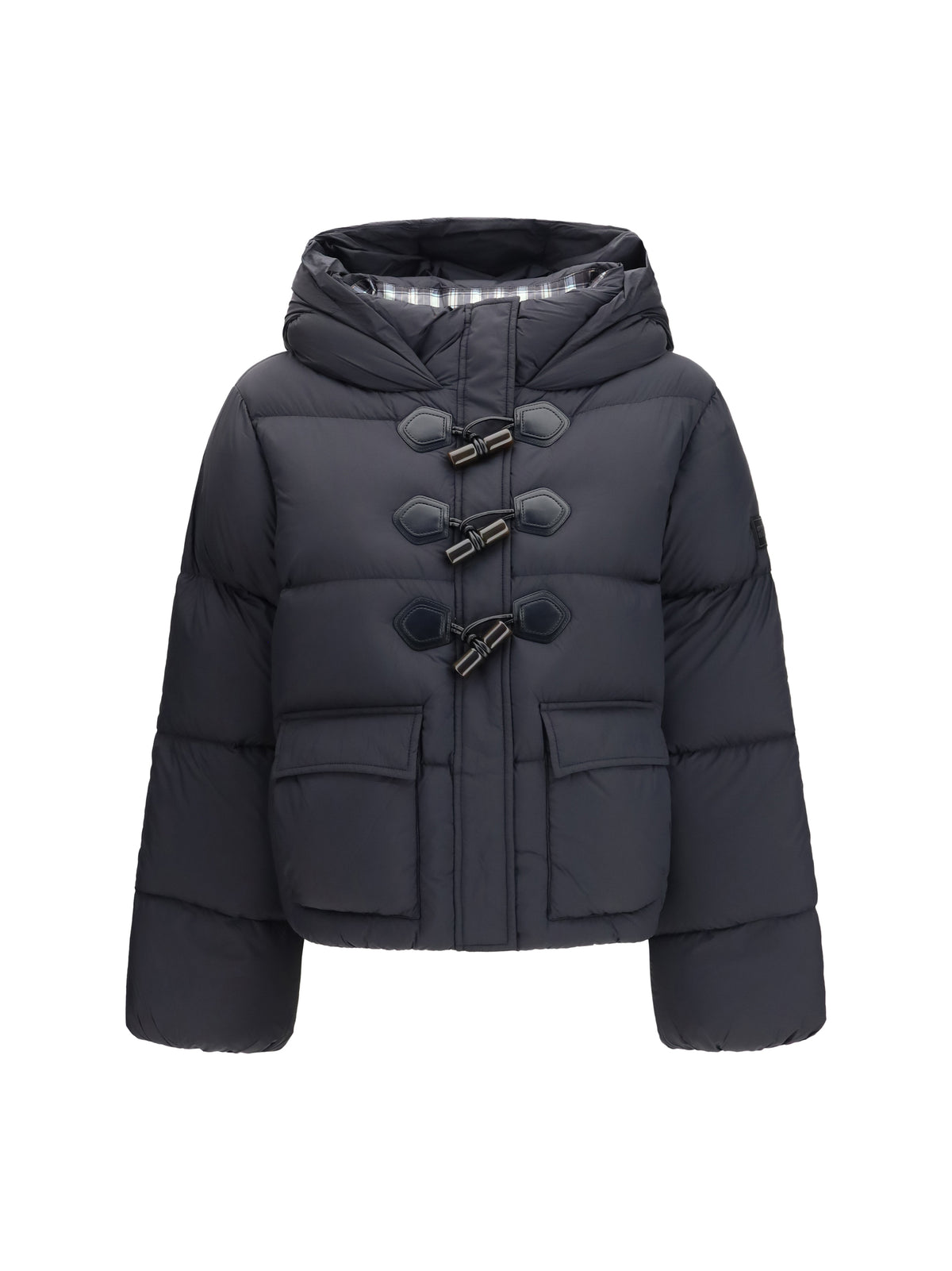 Ganni Future nylon Puffer Jacket - Phantom
