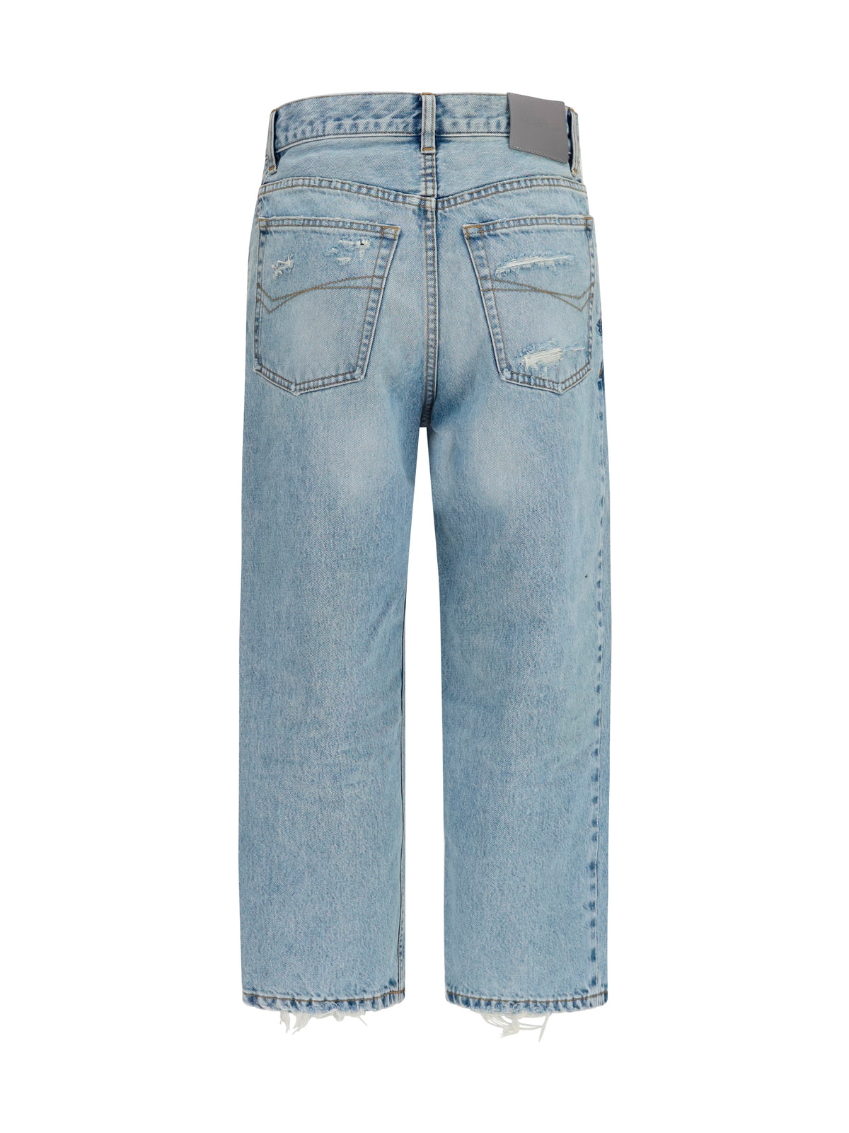 Balenciaga Jackie Capri Pants - Bleach Light Bleu