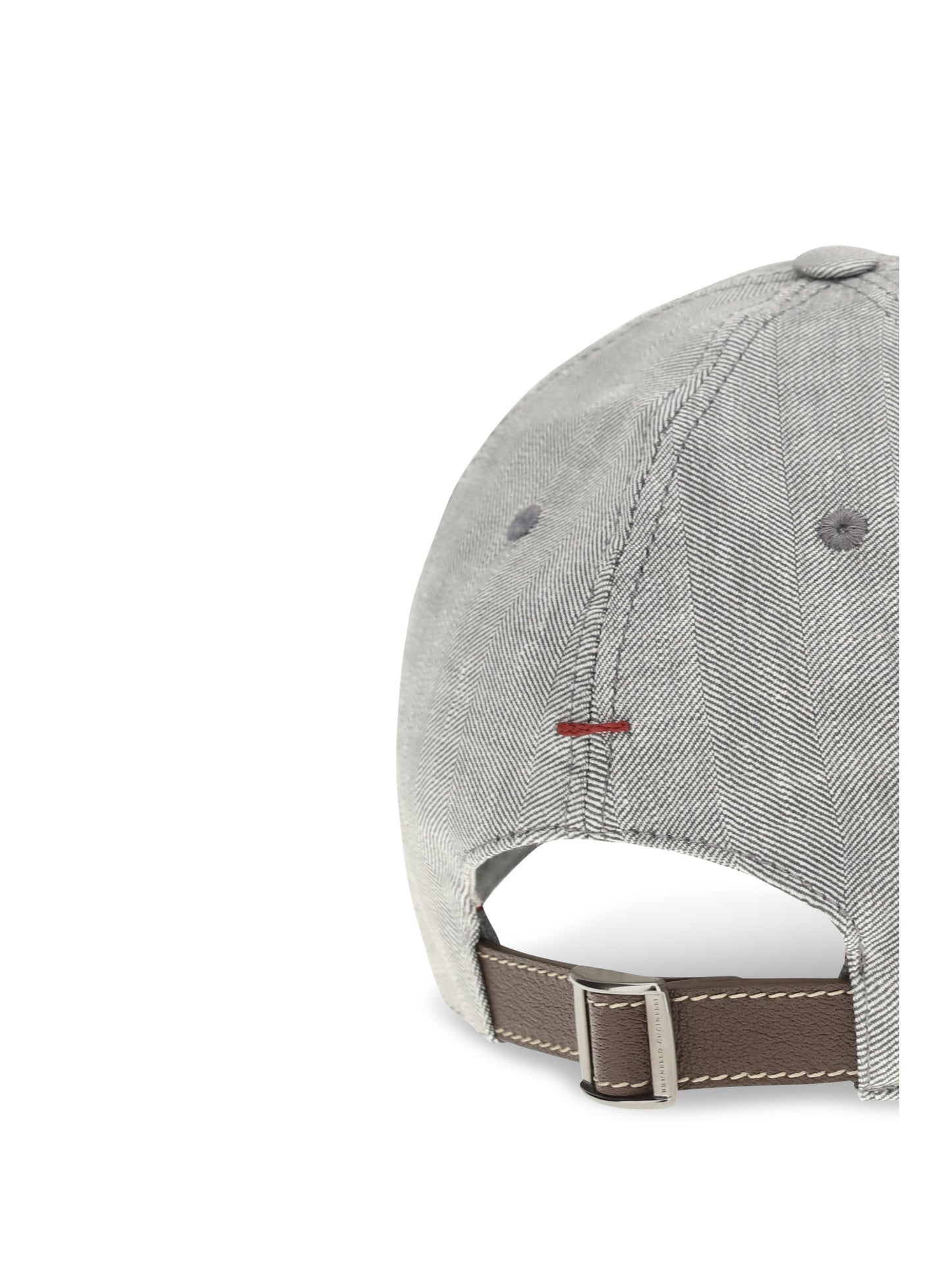 BRUNELLO CUCINELLI Baseball Cap in linen and virgin wool