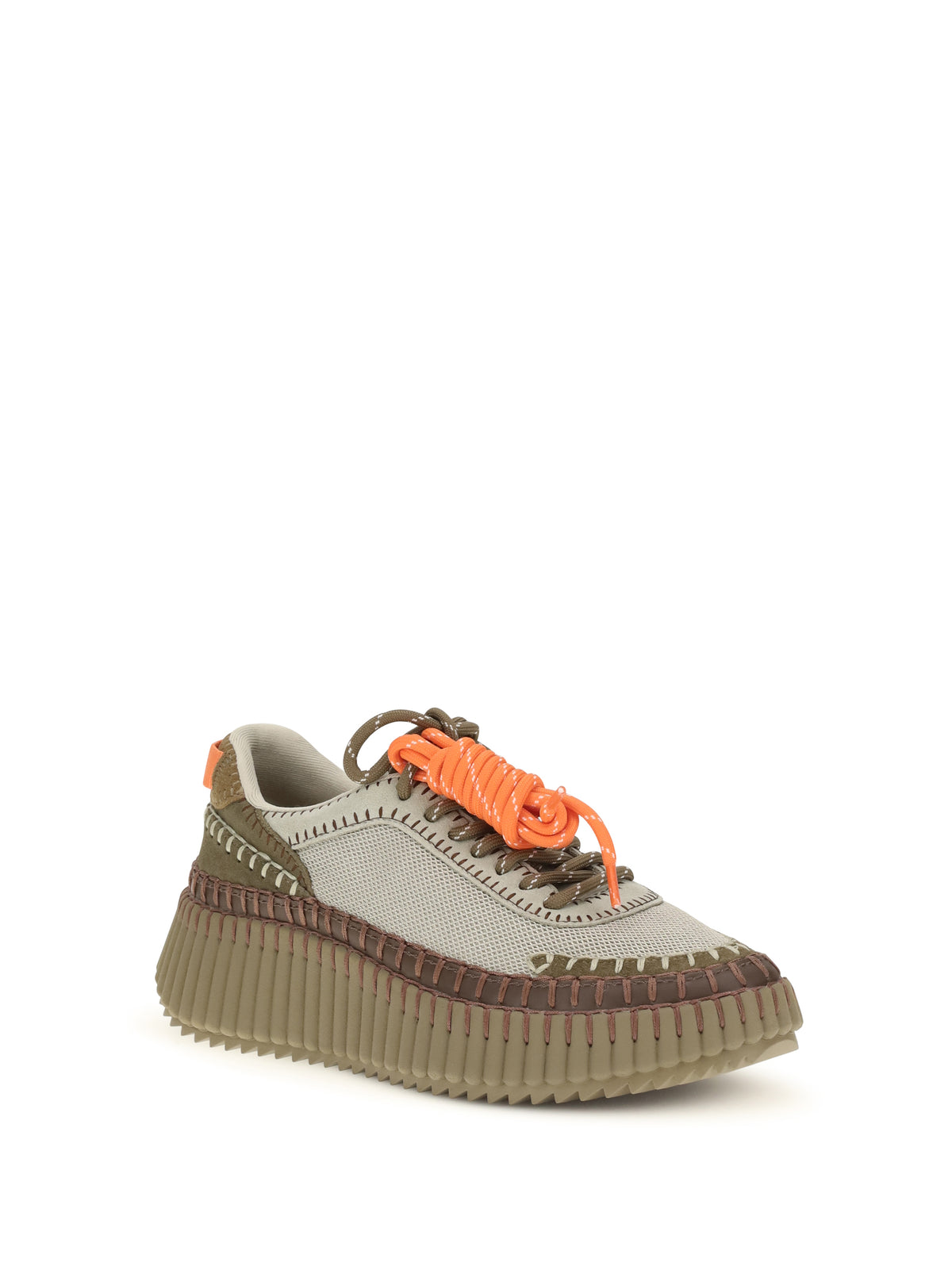 Chloé Nama Sneakers - Army Green