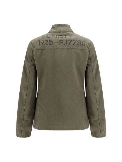 Fendi Drill Jacket - Green Military