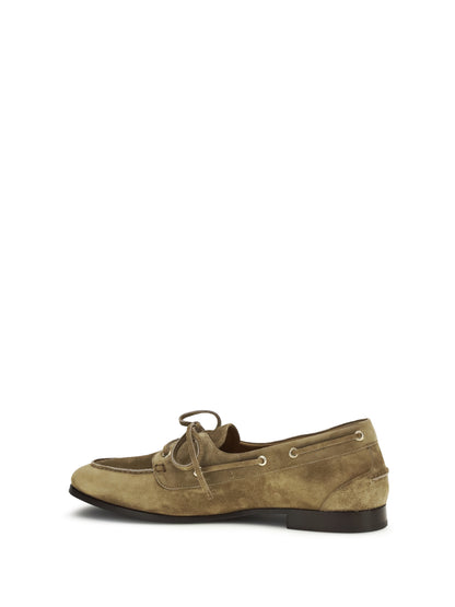 Bally Plume suede Loafers - Sigaro