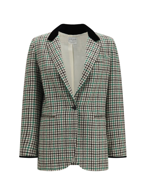 Forte_forte British Check Jacket - Royal