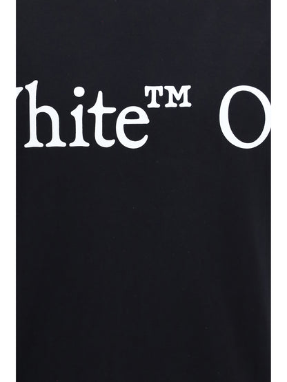 Off-White Bookish Scarf T-shirt - Black