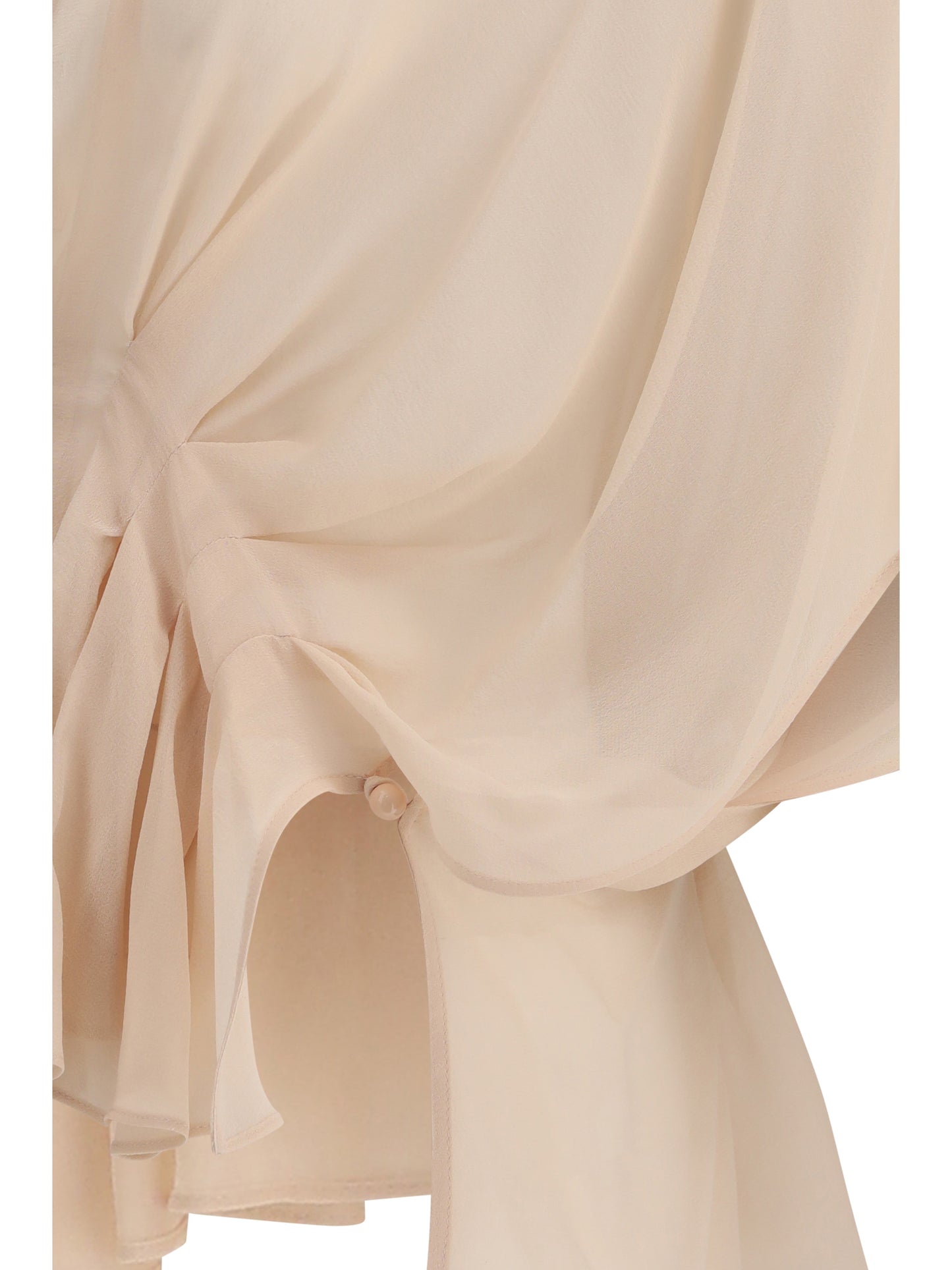 MAX MARA Cape-Style Silk Shirt