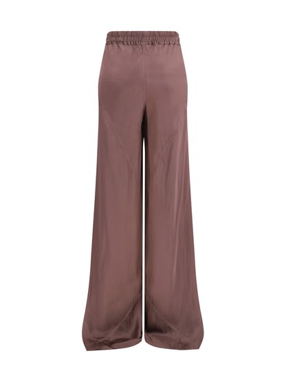 Rick Owens Silk Pants - Grape