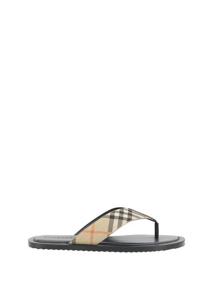 BURBERRY Pavilion Check Sandal