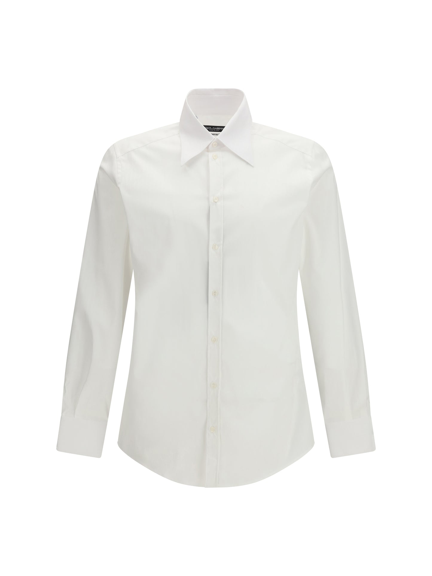 DOLCE & GABBANA Striped flannel Shirt in alpaca-blend