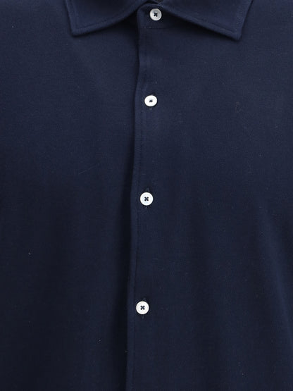 Brooksfield Cotton Shirt - Navy