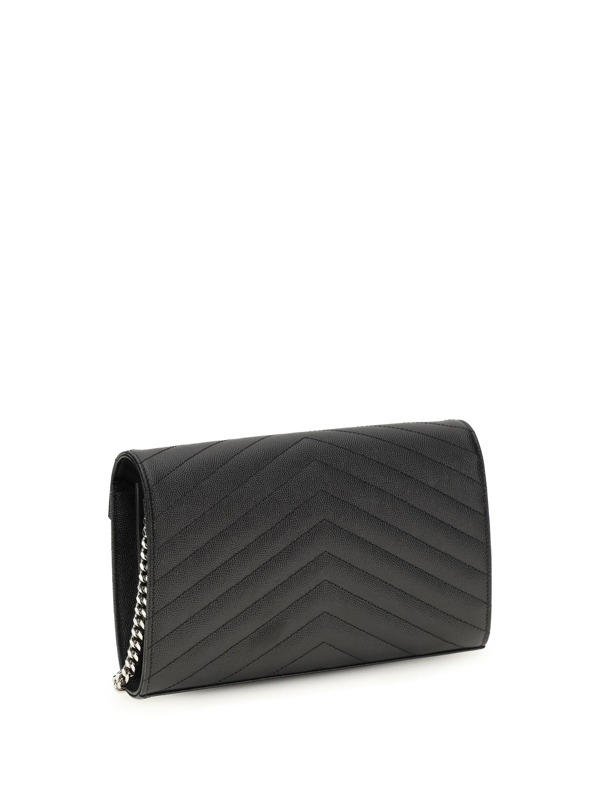 Saint Laurent Chain Wallet - Black