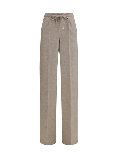 Kiton Cashmere drawstring Pants - Tortora