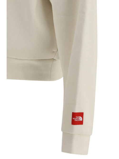 The North Face Red Box Hoodie - White Dune