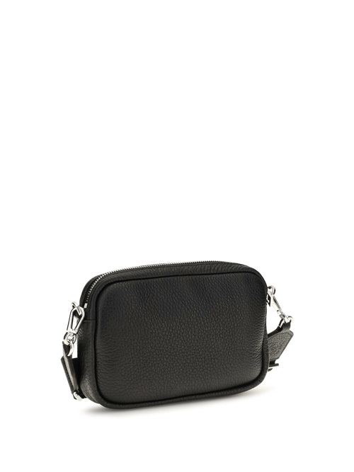 Loewe Small Pebble Messenger Shoulder Bag - Black