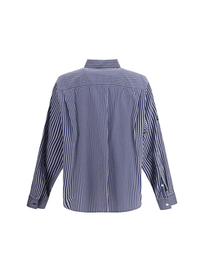 BALENCIAGA Embroidered poplin oversized Shirt