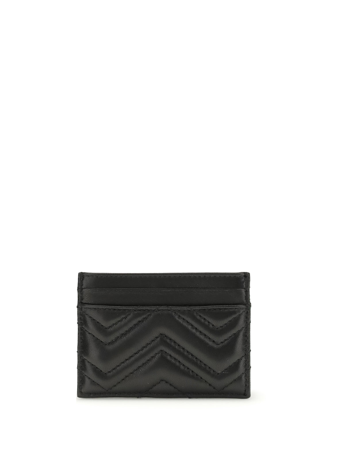 Gucci GG Marmont Cardholder - Black/Black