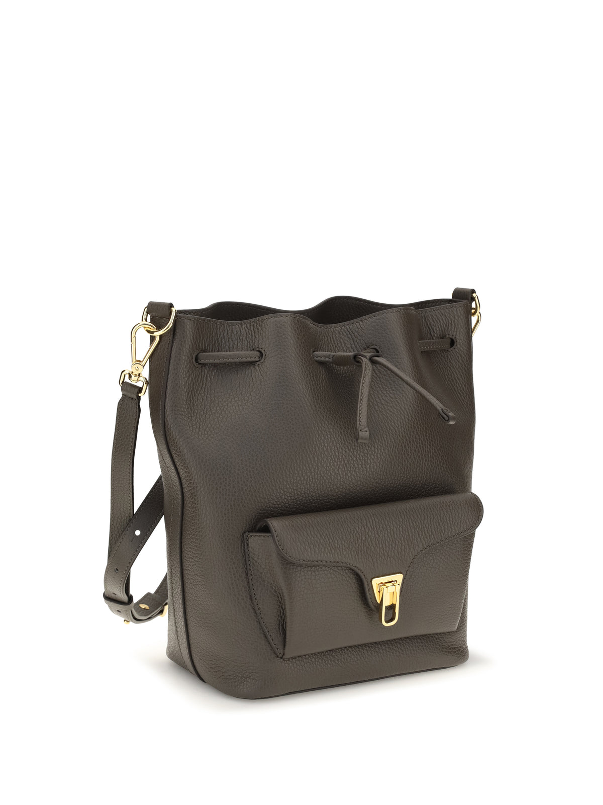 Coccinelle Beat Generation Bucket Bag - Mud