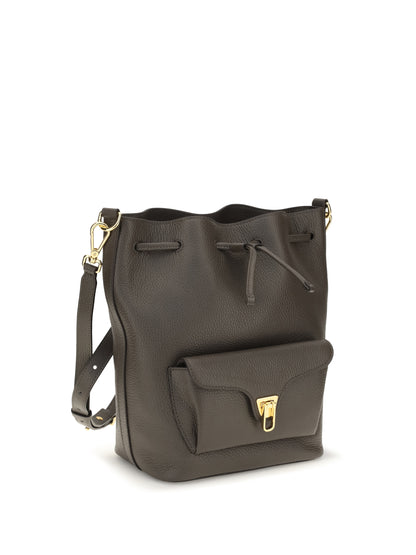 Coccinelle Beat Generation Bucket Bag - Mud