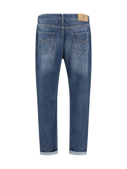 BRUNELLO CUCINELLI Worn-out Jeans