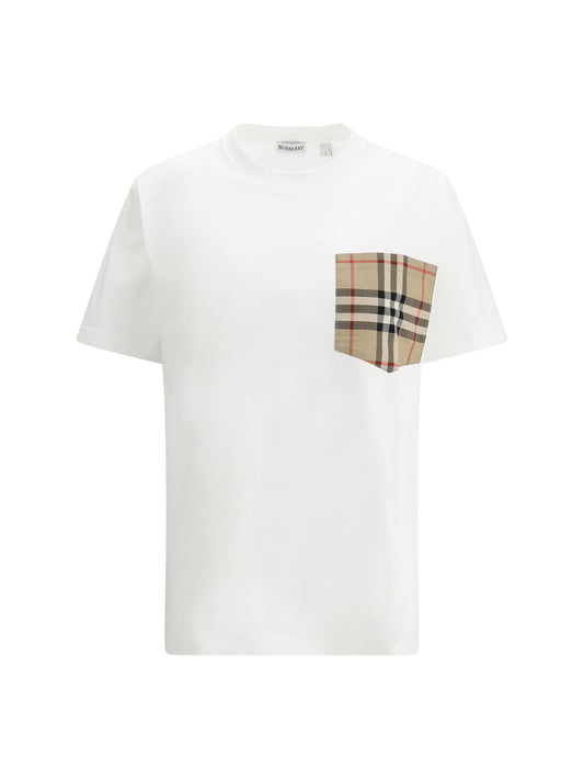 BURBERRY Archive Check pocket T-shirt