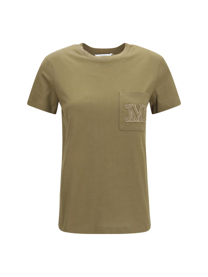 Max Mara Papaia T-shirt - Khaki Dark