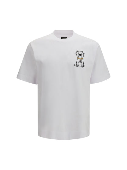 FENDI Logo application on the chest T-shirt