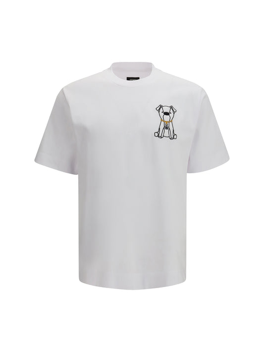 FENDI Logo application on the chest T-shirt